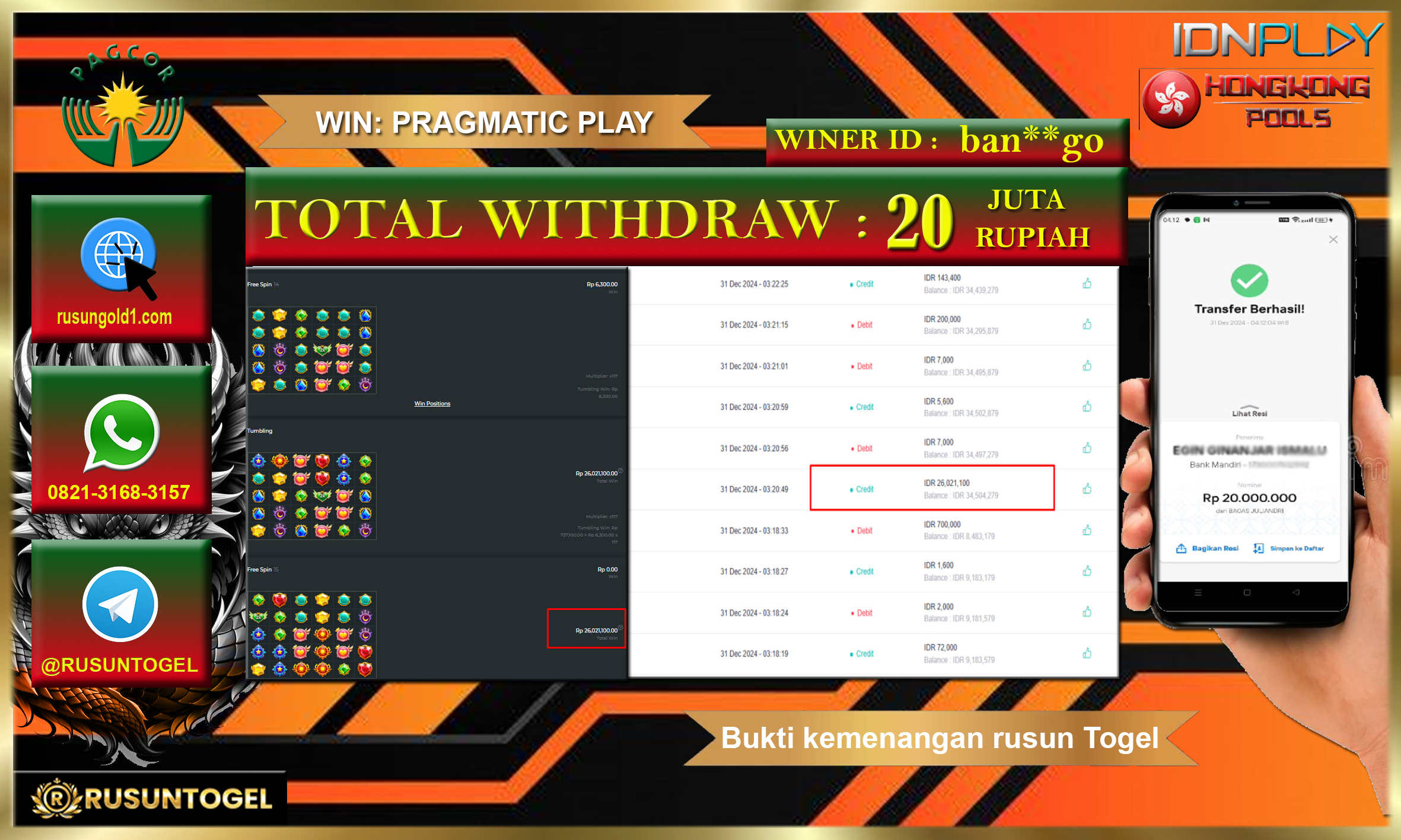 PREDIKSI RUSUNTOGEL