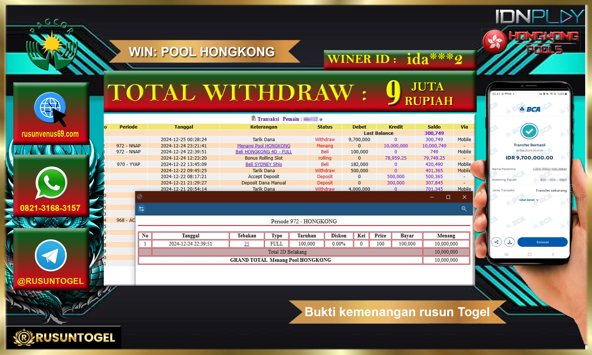 PREDIKSI RUSUNTOGEL