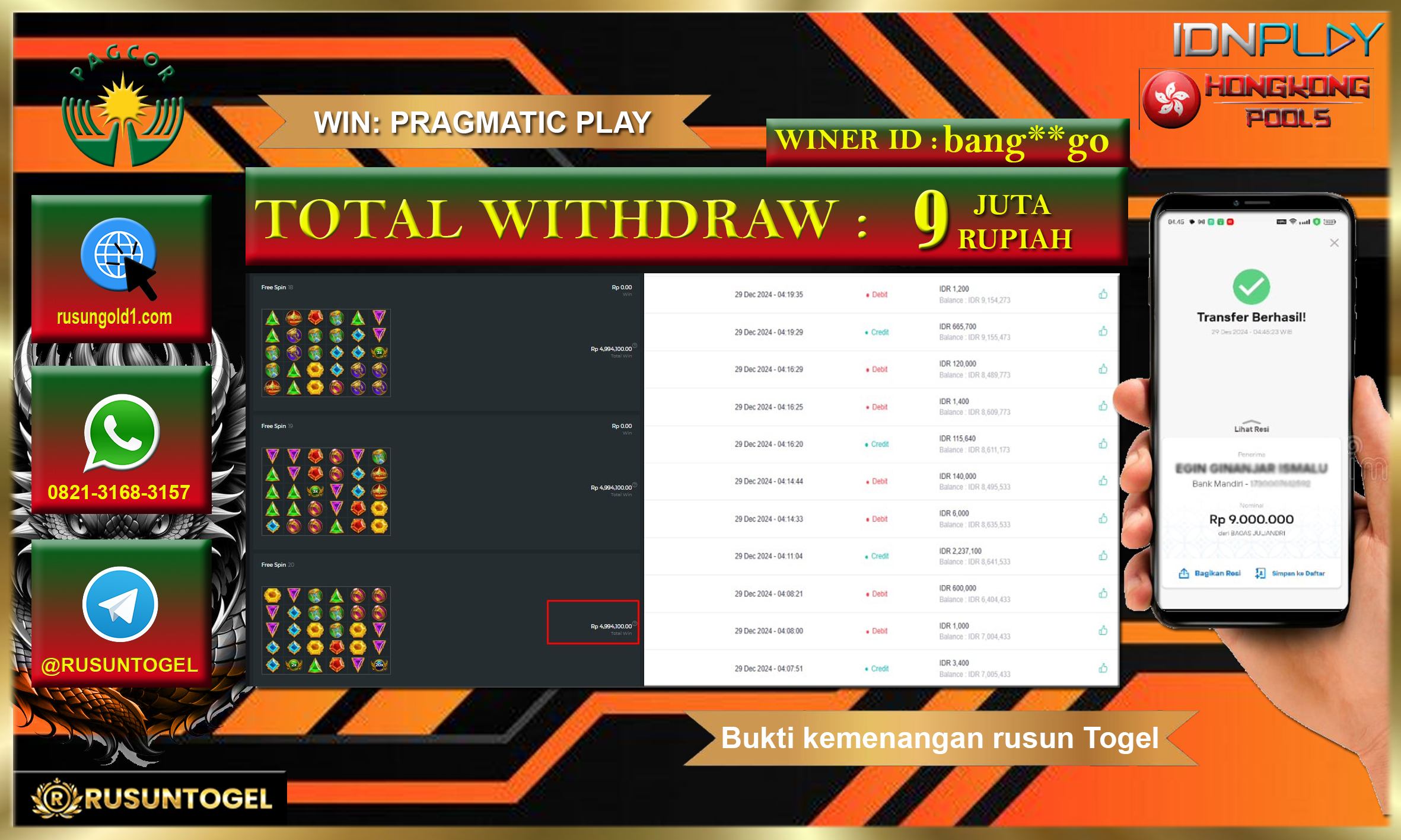PREDIKSI RUSUNTOGEL