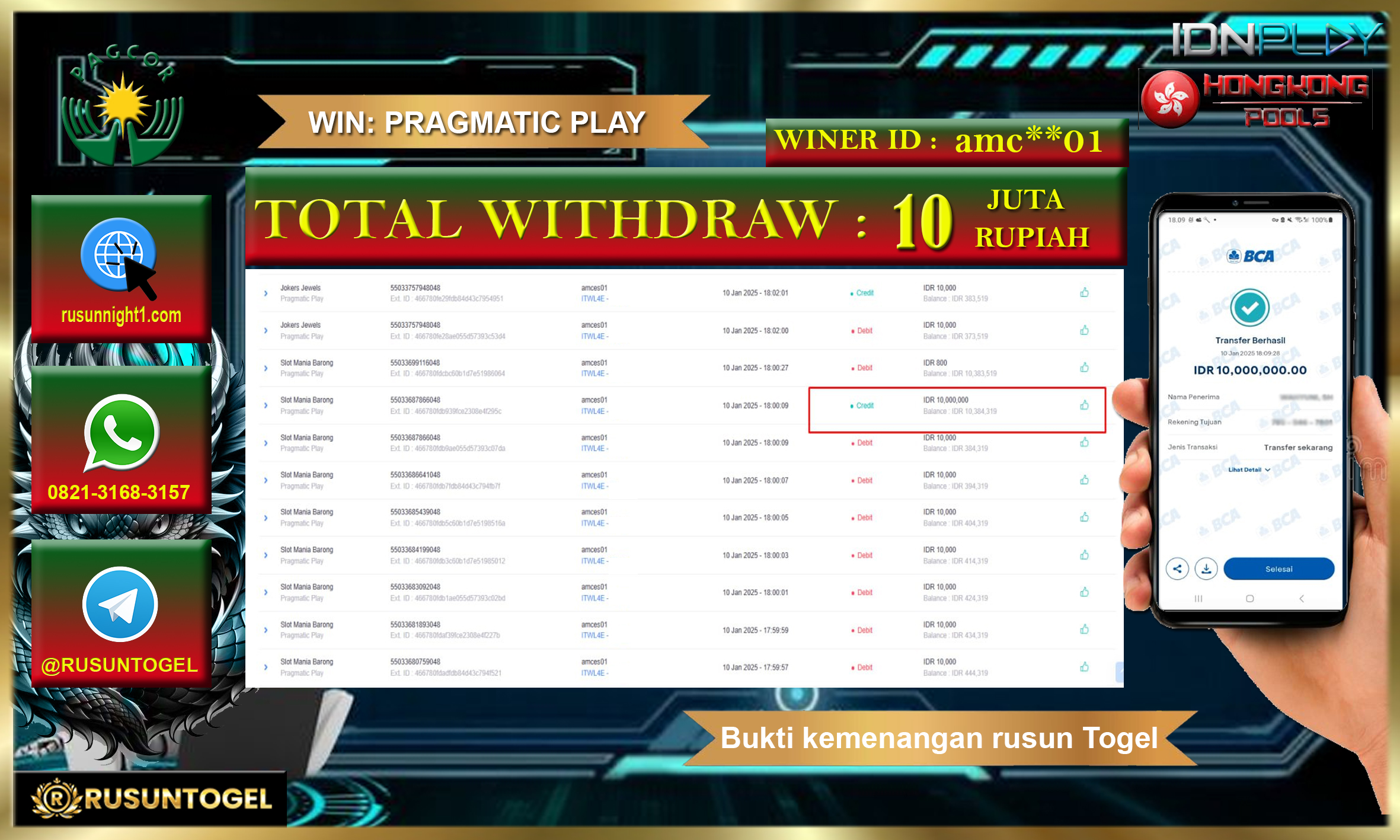PREDIKSI RUSUNTOGEL