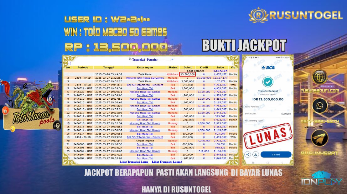 PREDIKSI RUSUNTOGEL