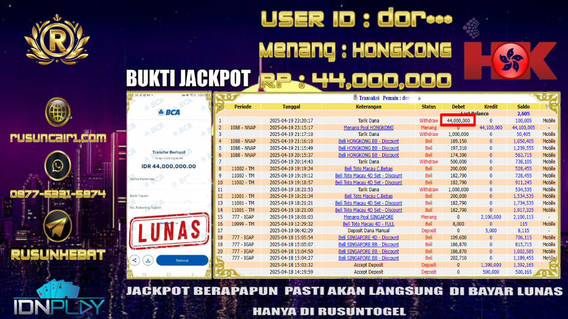 PREDIKSI RUSUNTOGEL